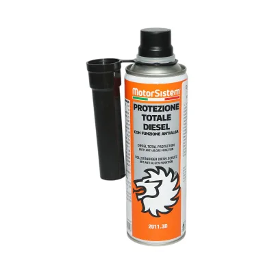 Additivo per carburante diesel per la protezione del sistema di iniezione diesel con lubrificante 300ml MotorSistem
