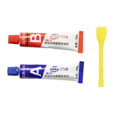 Adesivo acrilico bicomponente 10+10ml - immagine 2