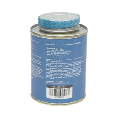 Adesivo blu per vulcanizzazione a freddo di toppe per pneumatici radiali e diagonali Maxibond Blue MB 250ml Breckner Germany - immagine 3