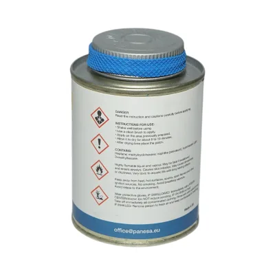 Adesivo vulcanizzante per toppe per pneumatici radiali 250 ml Maxibond Blue MB-250 Panversa - immagine 2