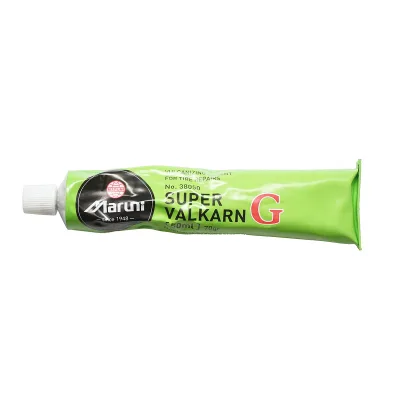 Adesivo vulcanizzante per toppe per pneumatici radiali Super Valcarn G 50 ml Maruni  made in Japan - immagine 2