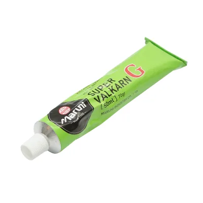 Adesivo vulcanizzante per toppe per pneumatici radiali Super Valcarn G 50 ml Maruni  made in Japan - immagine 3