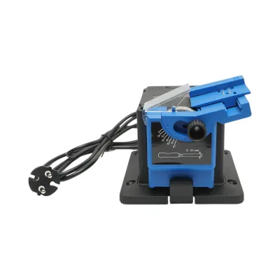 Affilacoltelli elettrico 220V, 65W, 7000 giri/min, angolo 15-50°, larghezza di affilatura 6-51 mm, punte da trapano 3-13 mm, forbici, scalpelli, pialle - immagine 3