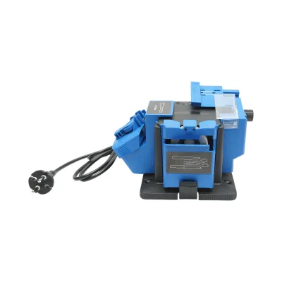 Affilacoltelli elettrico 220V, 65W, 7000 giri/min, angolo 15-50°, larghezza di affilatura 6-51 mm, punte da trapano 3-13 mm, forbici, scalpelli, pialle - immagine 2