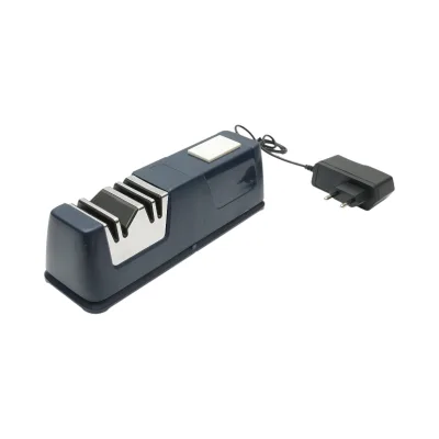 Affilatrice elettrica per coltelli in metallo, ceramica, seghettati con 3 livelli di affilatura - immagine 2