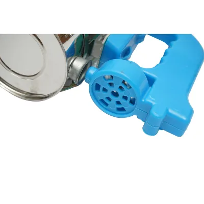 Affumicatore elettrico in acciaio inox con cilindro di protezione termica, ricarica USB 190 mm - immagine 6