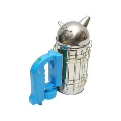 Affumicatore elettrico in acciaio inox con cilindro di protezione termica, ricarica USB 190 mm - immagine 2