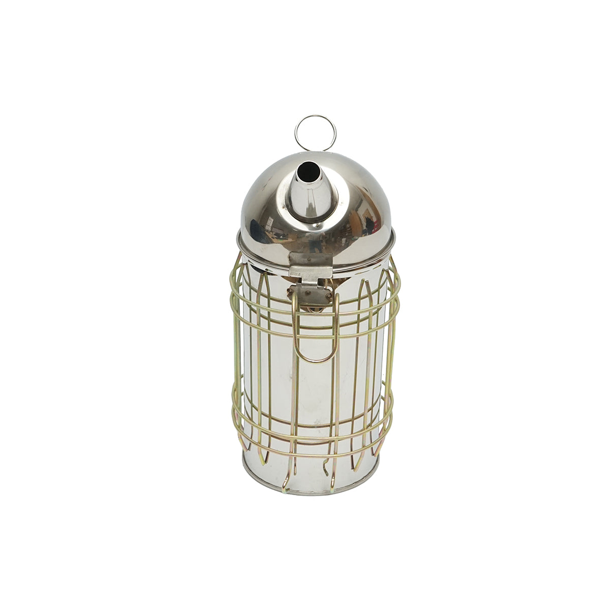 Affumicatore elettrico in acciaio inox con cilindro di protezione termica, ricarica USB 190 mm - immagine 3