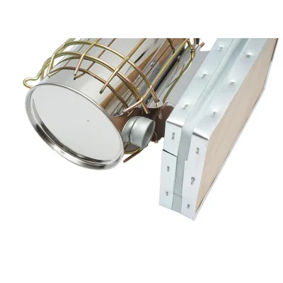 Affumicatore per api in acciaio inox con cilindro, scudo termico e soffietto in pelle, 160 mm - immagine 5