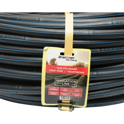 ALA GOCCIOLANTE PER IRRIGAZIONE A GOCCIA PASSO 30cm ∅16MM Rotolo da 100MT. 4l/h. Breckner Germany - immagine 2