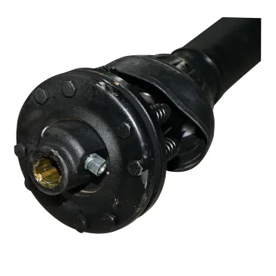 Albero cardanico 1500 mm T5 con frizione composta da 2 dischi incrociati 30,2x80 (tubo triangolare) 1 3/8 Z=6 - immagine 3