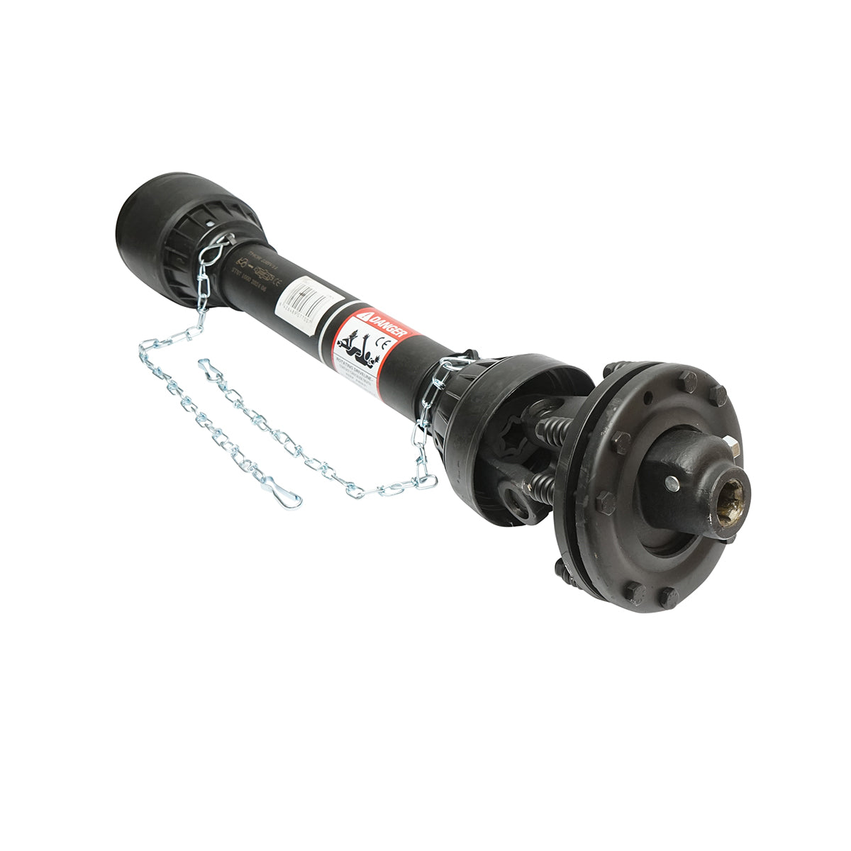 Albero cardanico Cardano 1000 mm S7 T7 con frizione 2 dischi croce 30,2x106,5 (tubo stella) 1 3/8 Z=6 - immagine 2