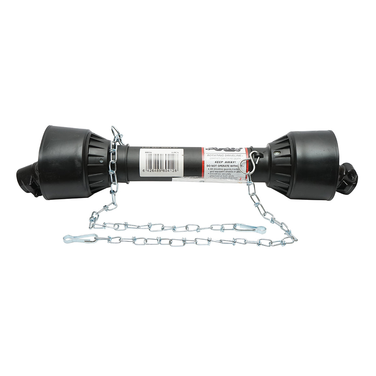 Albero cardanico Cardano 650mm T2 L2 tubo limone (interno 34/40 ed esterno 41/48) 1 3/8 Z=6