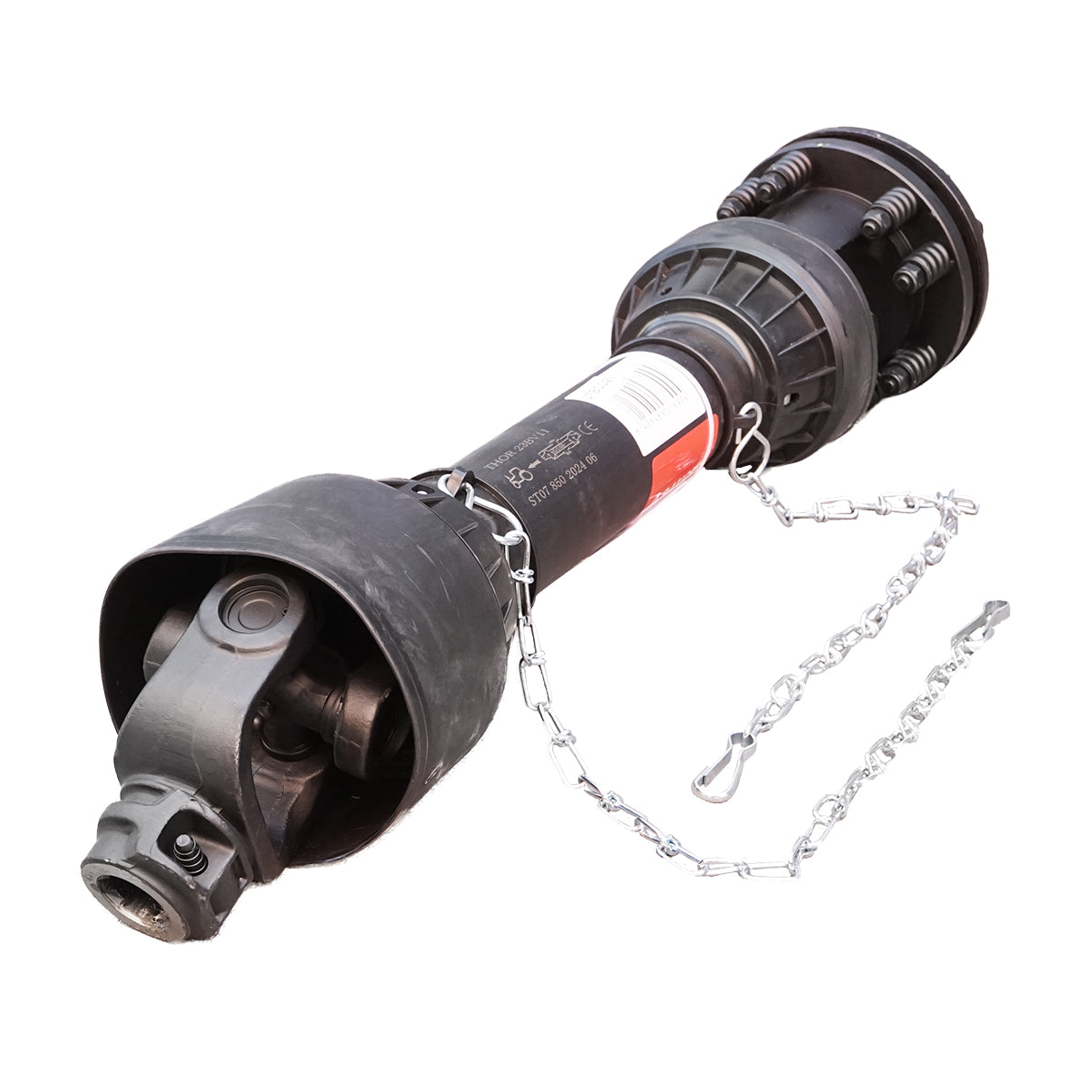 Albero cardanico Cardano 850 mm S7 T7 con frizione croce 30,2x106,5 (tubo stella) 1 3/8 Z=6 - immagine 3