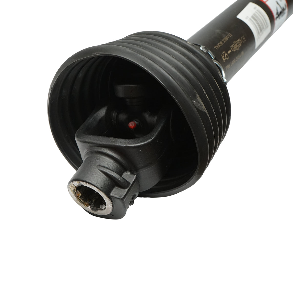 Albero cardanico Cardano OMOCINETICO 1400 mm Z+W T6 Z=6 doppio giunto croce 30,2x92 tipo Walterscheid - immagine 3