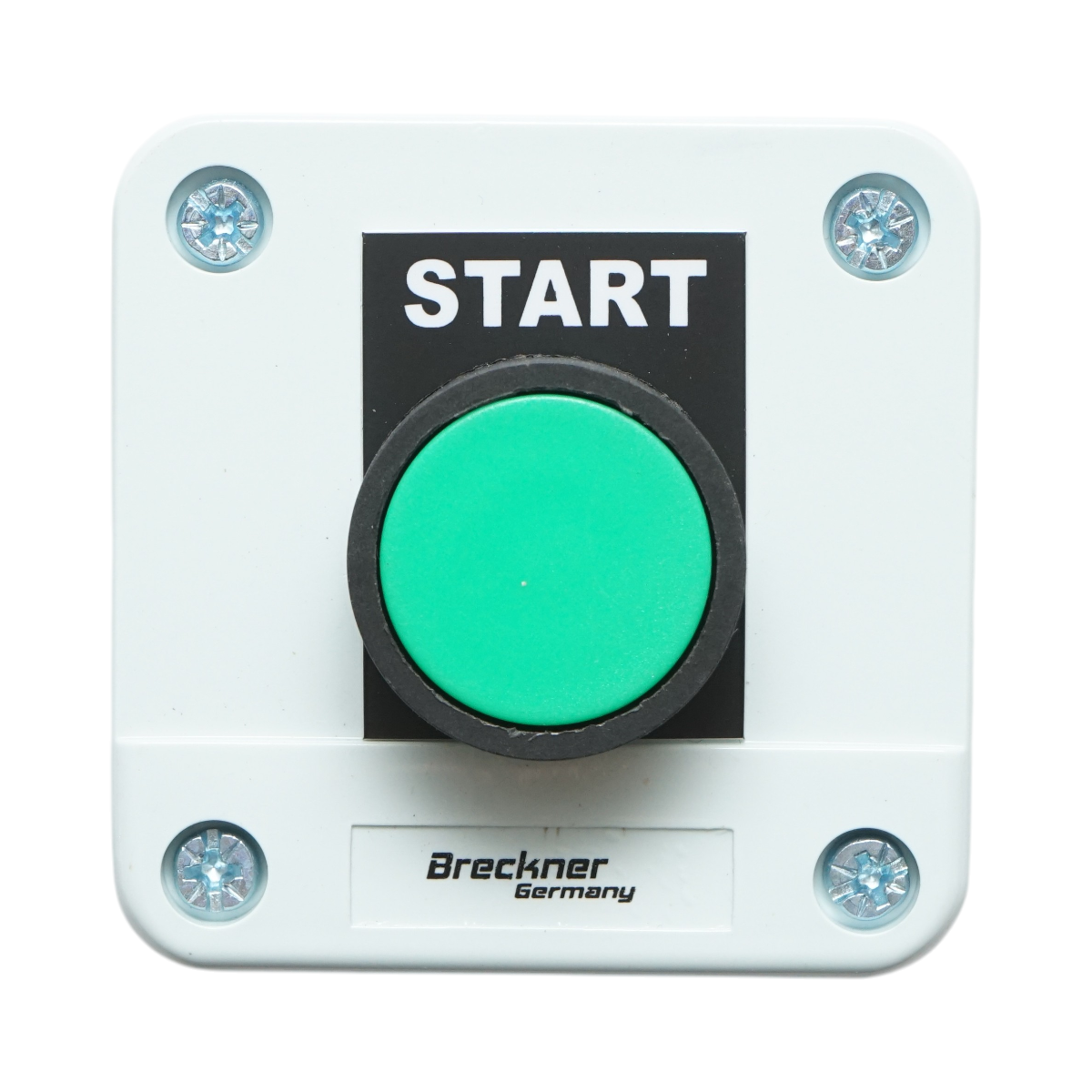 Alloggiamento del pulsante di controllo START verde con ritorno 1NO Breckner Germany - immagine 2