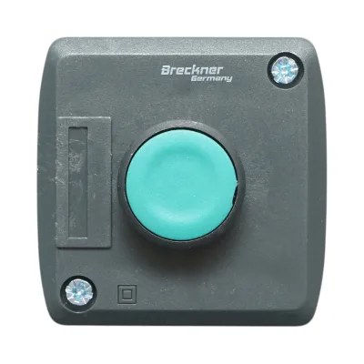 Alloggiamento del pulsante di controllo START verde con ritorno 1NO Breckner Germany - immagine 2