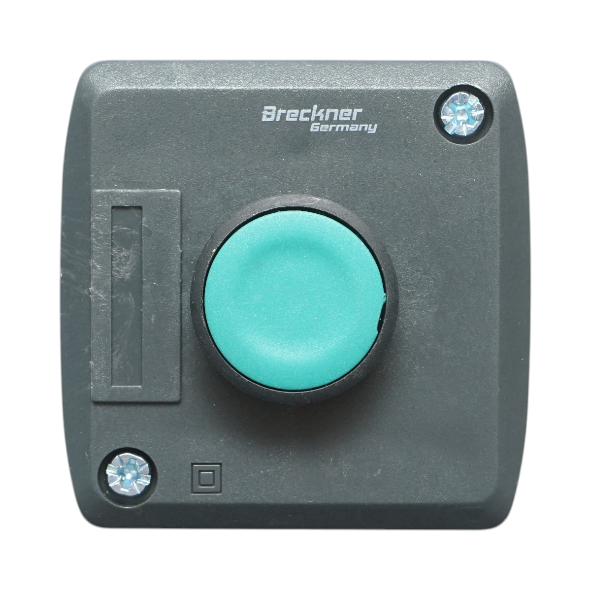 Alloggiamento del pulsante di controllo START verde con ritorno 1NO Breckner Germany - immagine 2