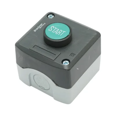 Alloggiamento del pulsante di controllo START verde con ritorno 1NO Breckner Germany
