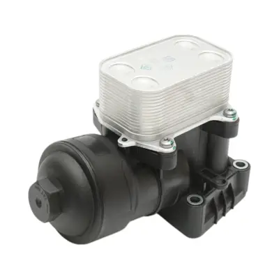 Alloggiamento filtro olio con radiatore – VW, Audi, Skoda, Seat Codici OEM: 03L115389C, 03L117021C, 3135519, 24003158