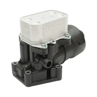Alloggiamento filtro olio con radiatore – VW, Audi, Skoda, Seat Codici OEM: 03L115389C, 03L117021C, 3135519, 24003158 - immagine 3