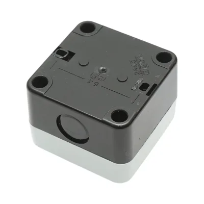 Alloggiamento pulsante di comando STOP rosso con ritorno 1NC Breckner Germany - immagine 3