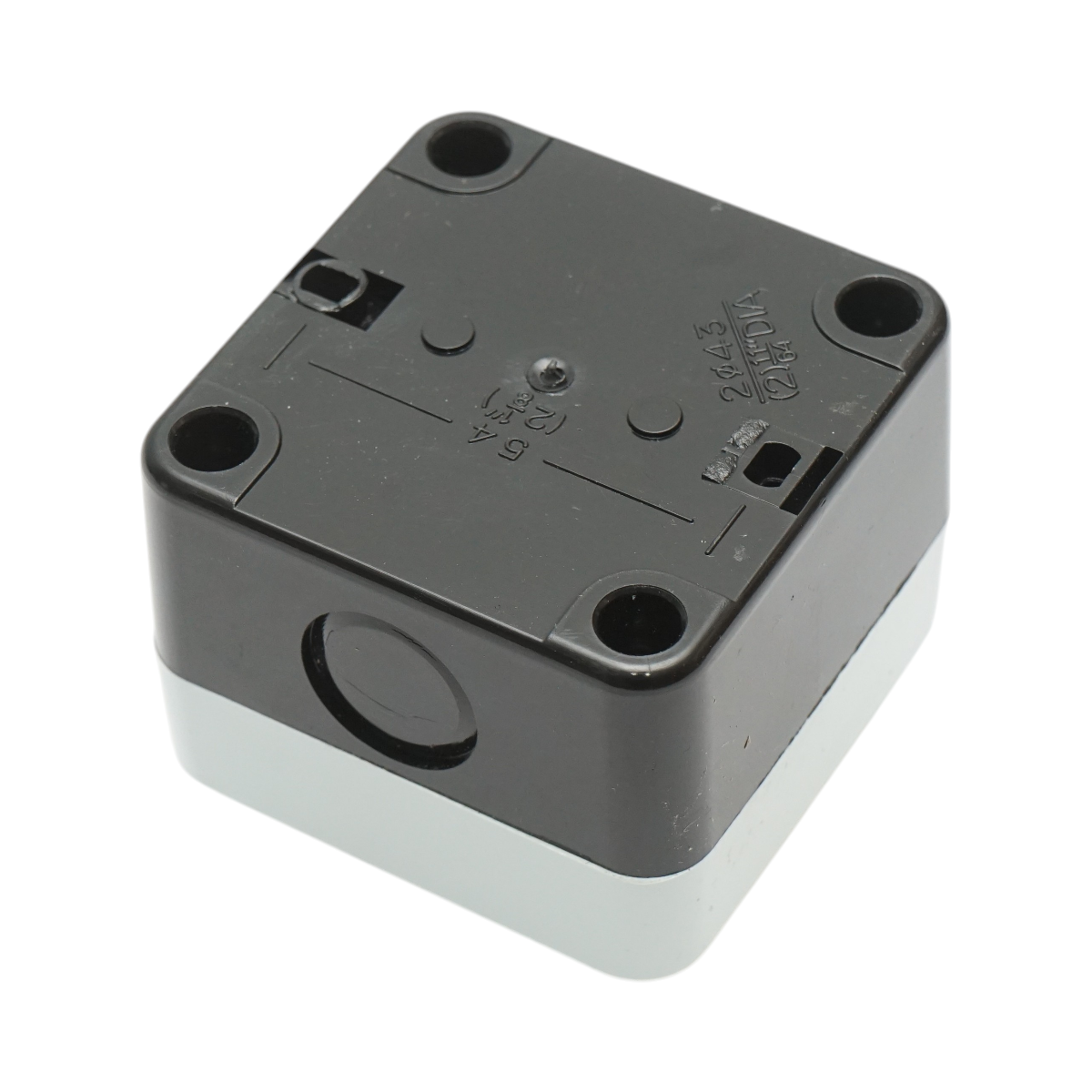 Alloggiamento pulsante di comando STOP rosso con ritorno 1NC Breckner Germany - immagine 3