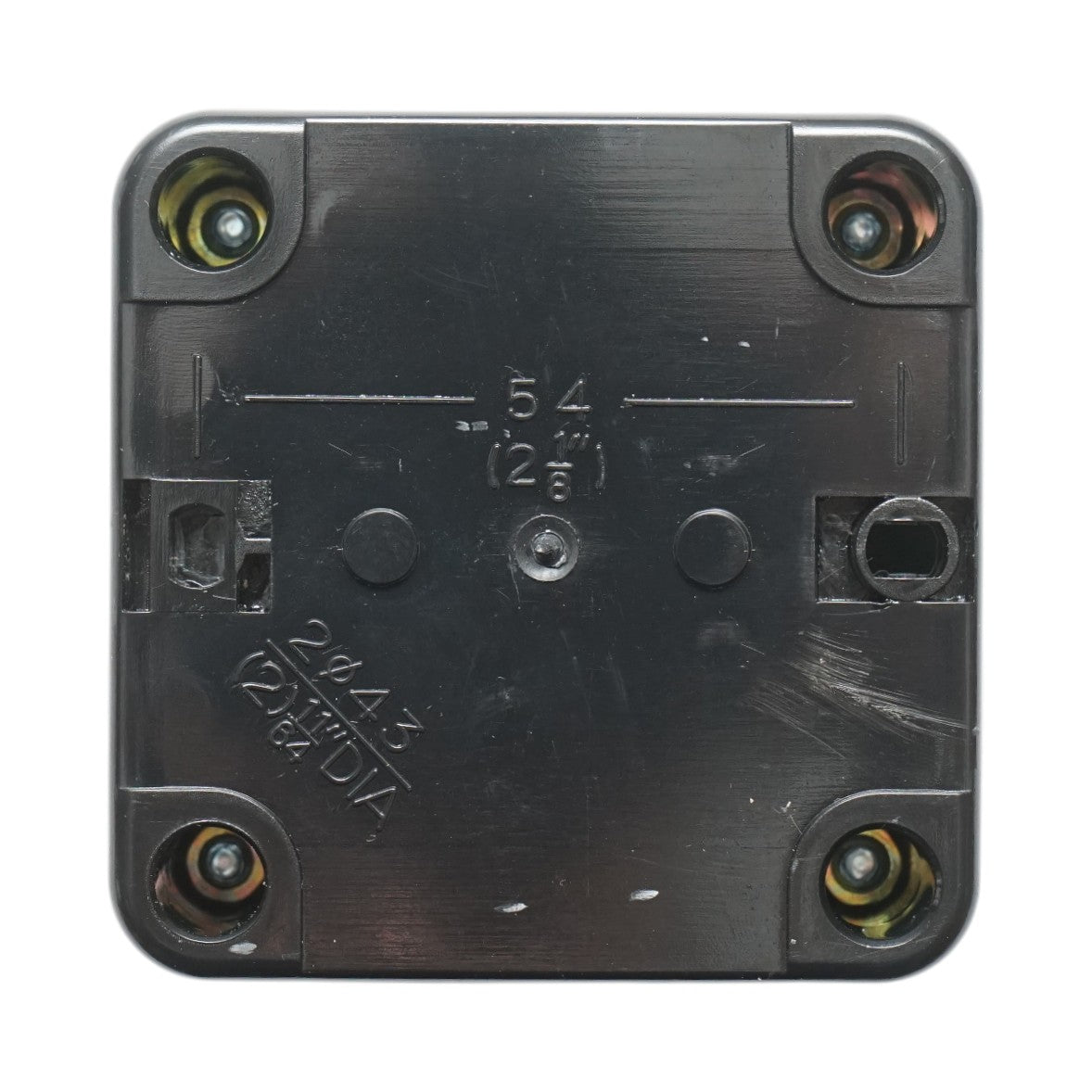 Alloggiamento pulsante di comando STOP rosso con ritorno 1NC Breckner Germany - immagine 4