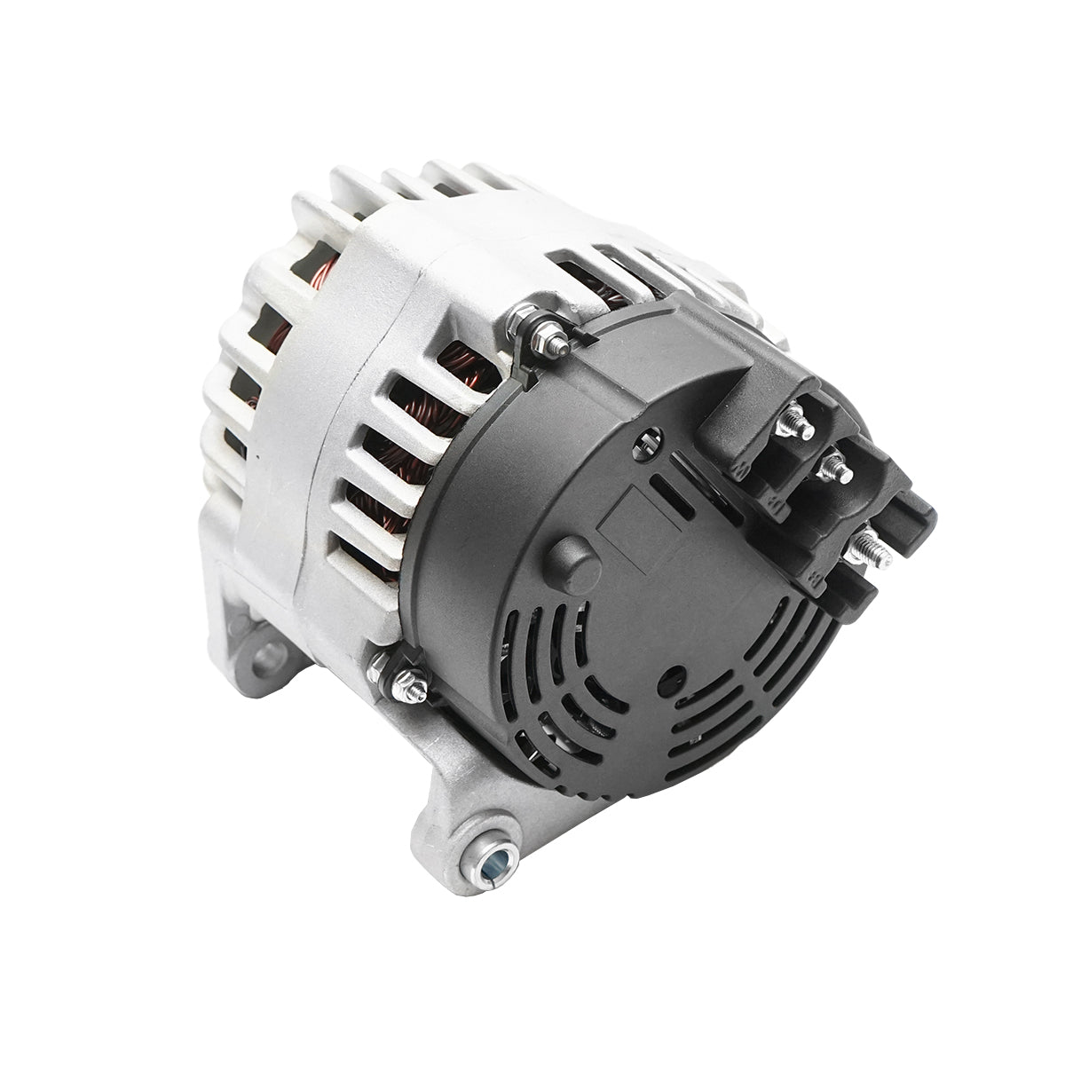 Alternatore 12V per motore Perkins 85Ah albero fi 17mm Trattore forestale - immagine 3