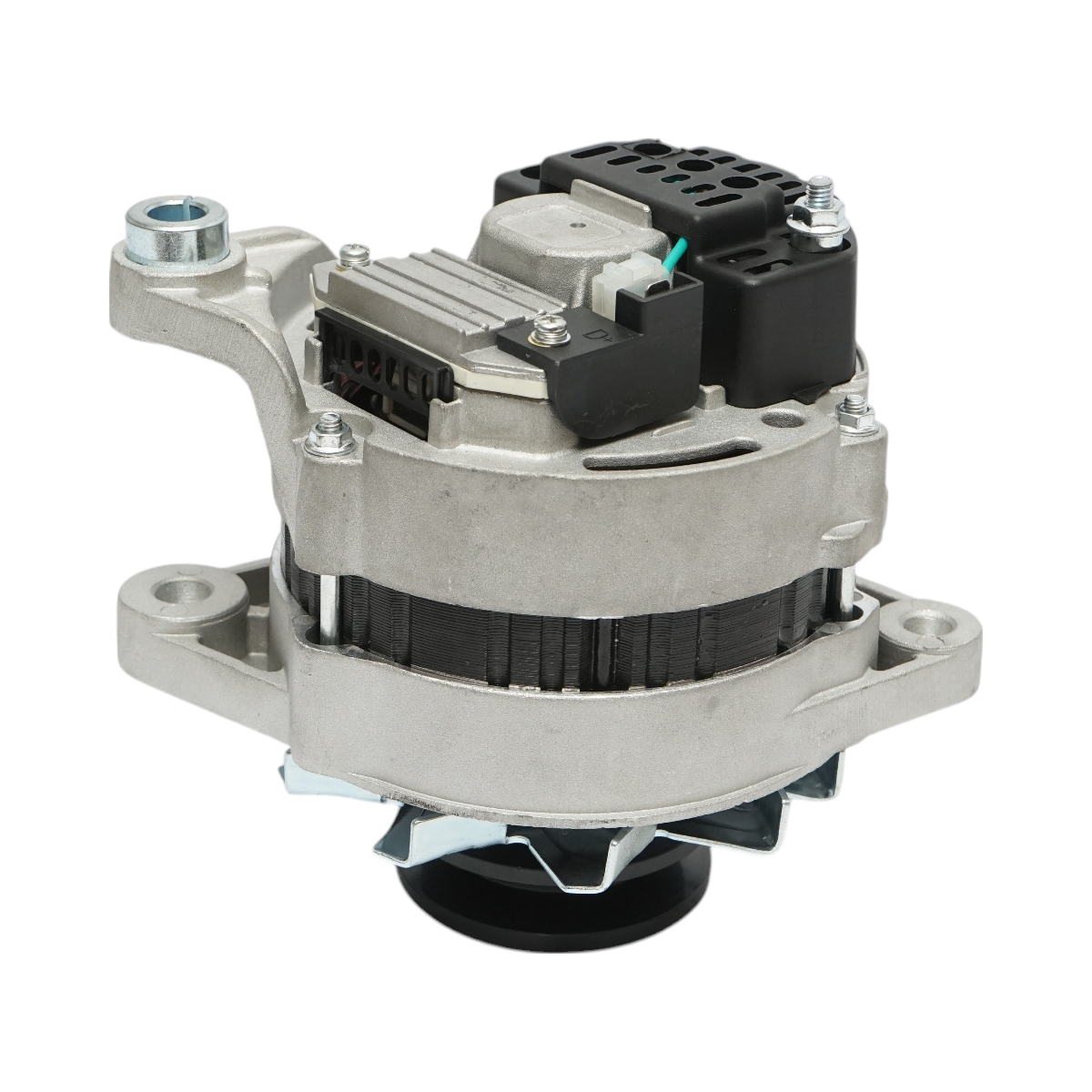Alternatore 14V, 65A per Deutz, Case IH, Massey Ferguson, New Holland, codice OEM 99457074, 1530354C1, 294393200, 294393700, 395250A1, 405078A1, 47134023, 500322671, 500322763 - immagine 6