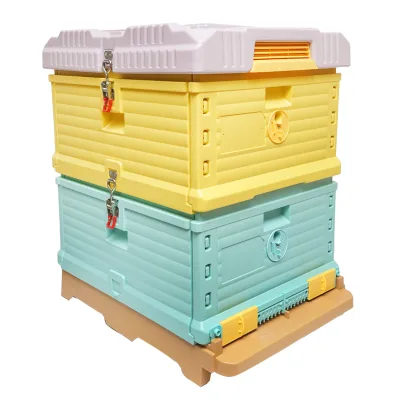 Alveare in plastica per 4 telai 600x510x355mm - immagine 3
