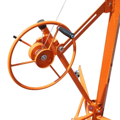 Alzalastre (gru) per pannelli in cartongesso, OSB, MDF, PAL, altezza di sollevamento 4,57 m THOR - immagine 4