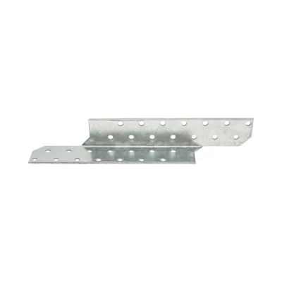 Ancoraggio a cuneo per travetto destro 33x33x210mm, spessore 2mm, acciaio zincato