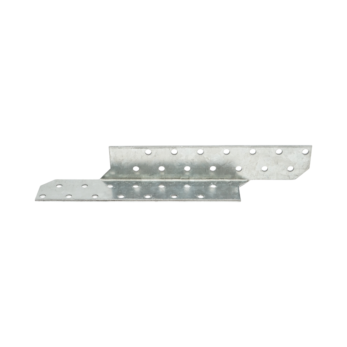 Ancoraggio a cuneo per travetto destro 33x33x210mm, spessore 2mm, acciaio zincato