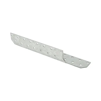 Ancoraggio a cuneo per travetto destro 33x33x210mm, spessore 2mm, acciaio zincato - immagine 4