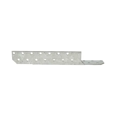 Ancoraggio a cuneo per travetto destro 33x33x210mm, spessore 2mm, acciaio zincato - immagine 3