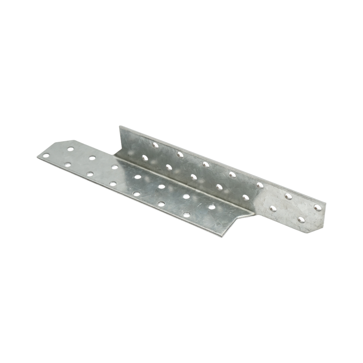 Ancoraggio a cuneo per travetto destro 33x33x210mm, spessore 2mm, acciaio zincato - immagine 2