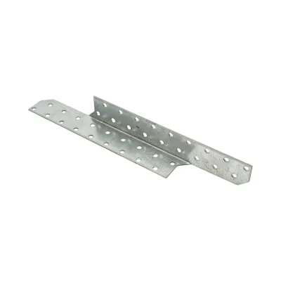 Ancoraggio a cuneo per travetto destro 33x33x250mm, spessore 2mm, acciaio zincato - immagine 2