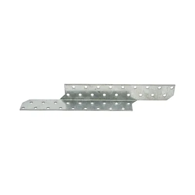Ancoraggio a cuneo per travetto destro 33x33x250mm, spessore 2mm, acciaio zincato