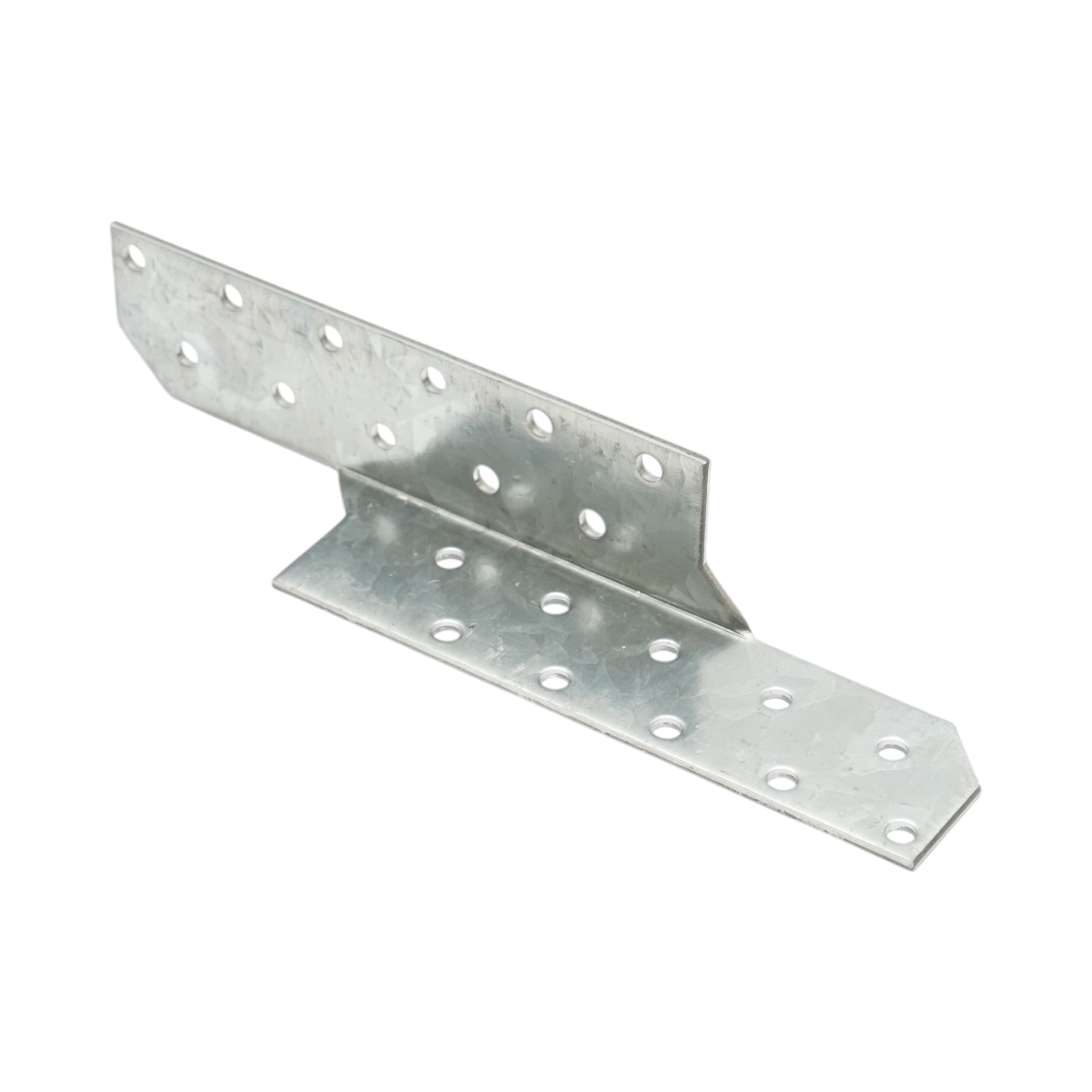 Ancoraggio a cuneo per travetto sinistro 33x33x170mm, spessore 2mm, acciaio zincato - immagine 2