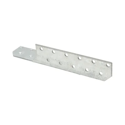 Ancoraggio a cuneo per travetto sinistro 33x33x170mm, spessore 2mm, acciaio zincato - immagine 4