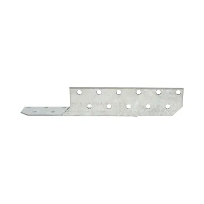 Ancoraggio a cuneo per travetto sinistro 33x33x170mm, spessore 2mm, acciaio zincato - immagine 3