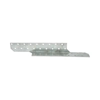 Ancoraggio per travetto sinistro 33x33x250mm, spessore 2mm, acciaio zincato