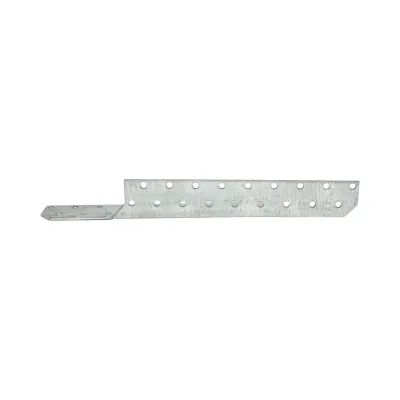 Ancoraggio per travetto sinistro 33x33x250mm, spessore 2mm, acciaio zincato - immagine 3