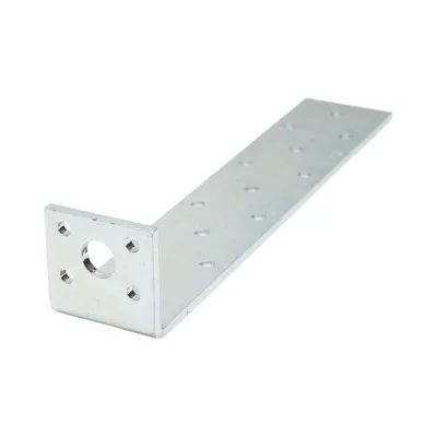 Ancoraggio tipo L 200x40x40mm, spessore 4mm, acciaio zincato - immagine 4