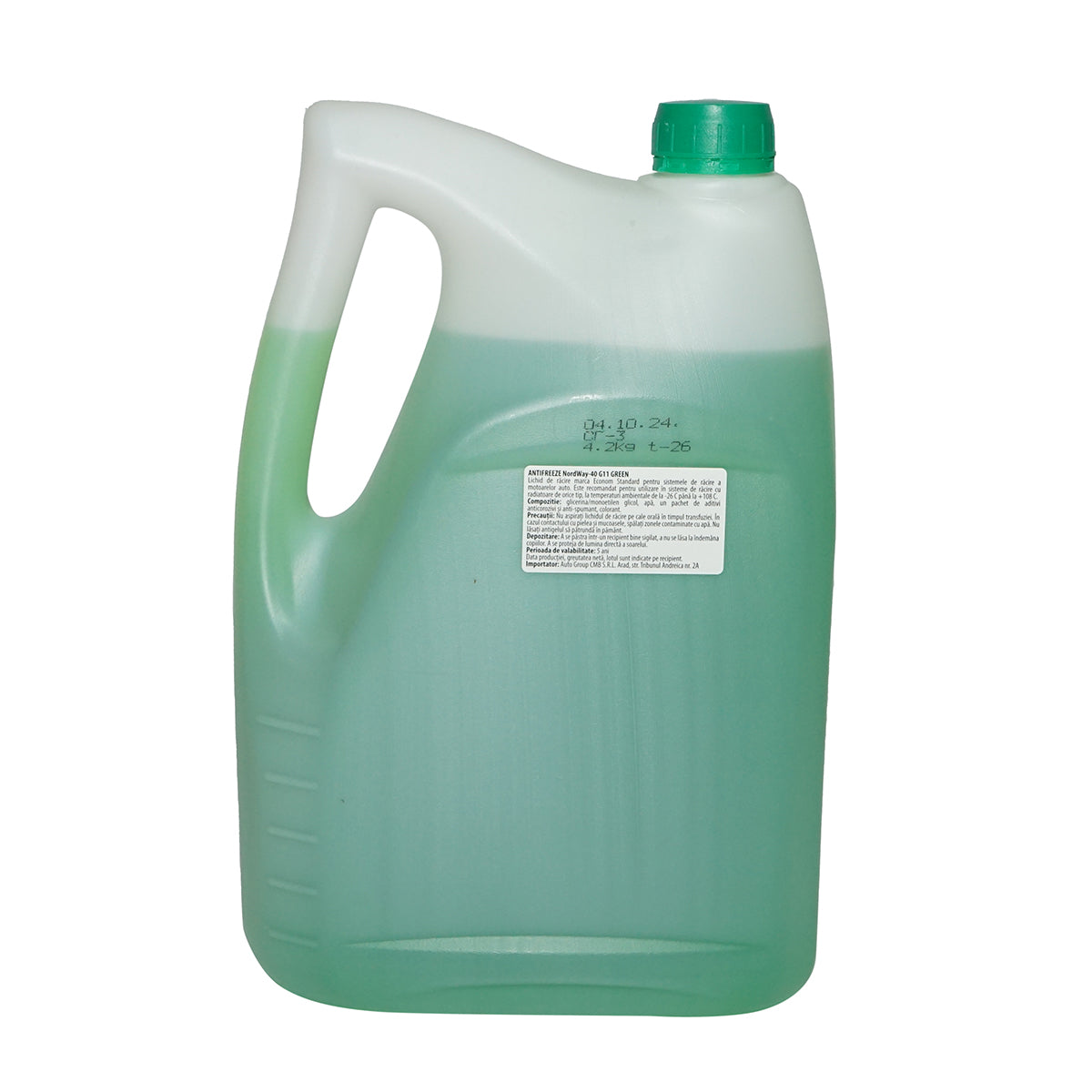 Antigelo G11 verde concentrato -40 gradi 4,2 Kg NordWay - immagine 2