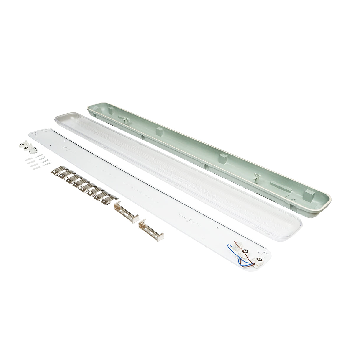 Apparecchio di illuminazione a tubo fluorescente LED 2x36W, 220V IP65 - immagine 3