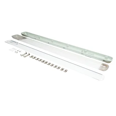 Apparecchio di illuminazione a tubo fluorescente LED 2x58W, 220V IP65 - immagine 3