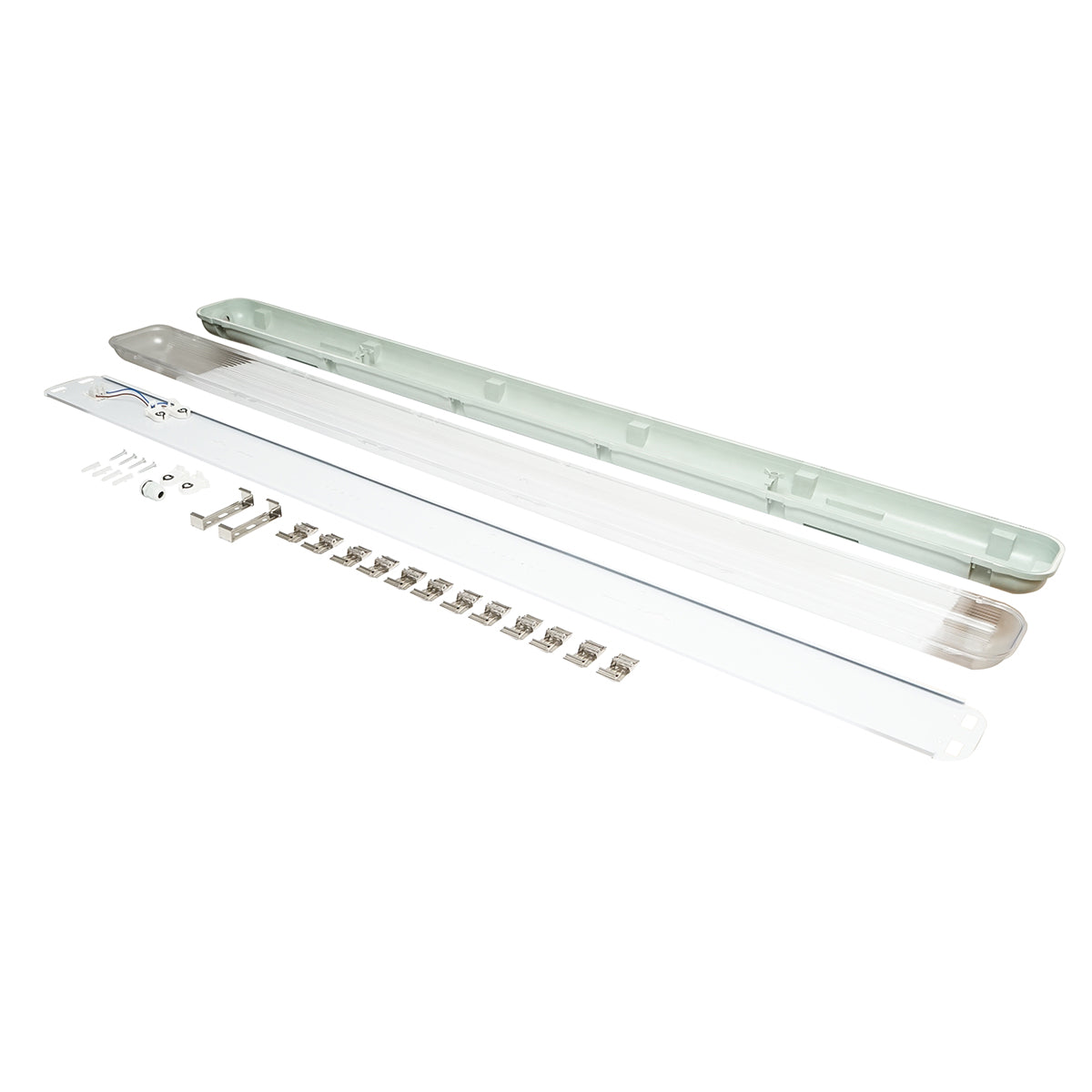 Apparecchio di illuminazione a tubo fluorescente LED 2x58W, 220V IP65 - immagine 3