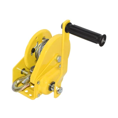 Argano manuale 544Kg, lunghezza cavo in acciaio 5m, spessore filo 4mm - immagine 3